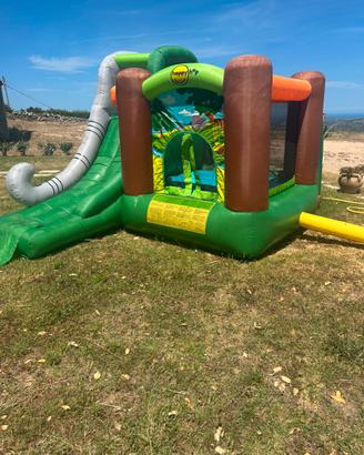 Gonfiabile con piscinetta