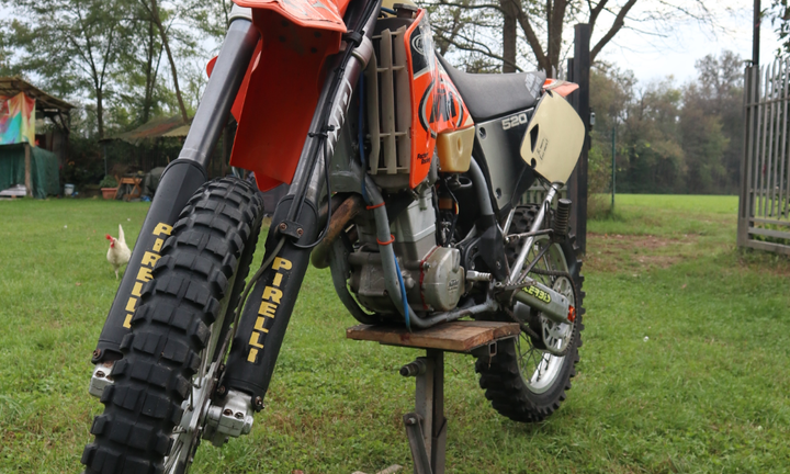 KTM ecc 520 targato con libretto