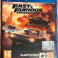 FAST & FURIOUS CROSSROADS PS4 USATO COME NUOVO