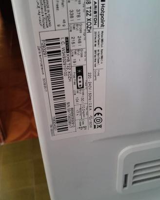 Frigorifero hotpoint