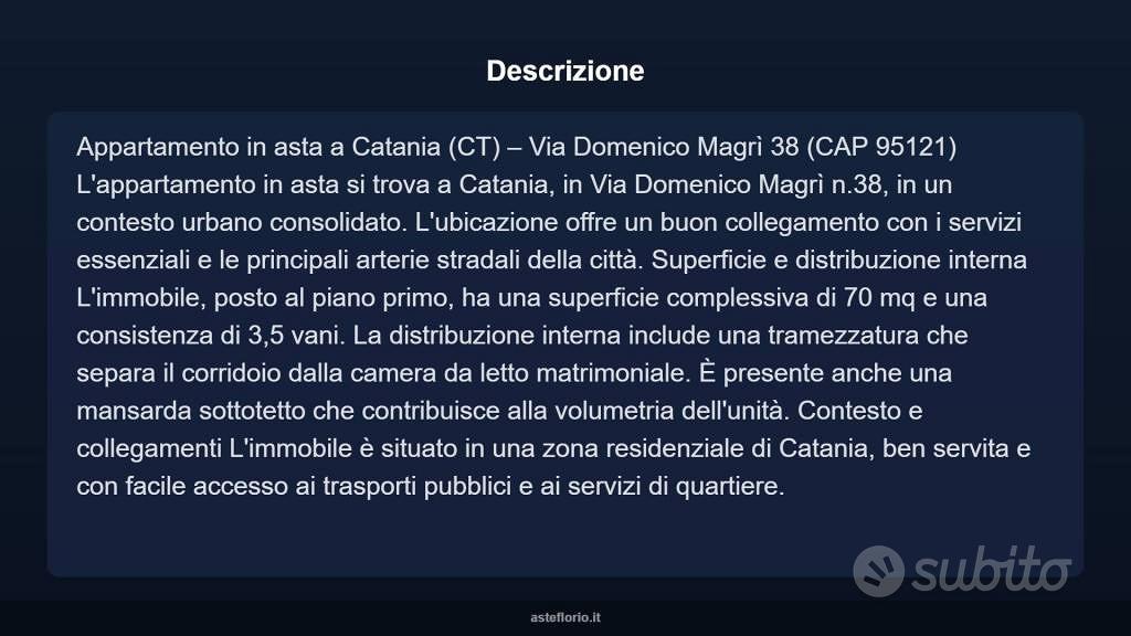Appartamento – Catania, Centro storico - Vista 4