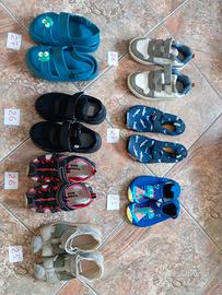 Le scarpe per bambino 