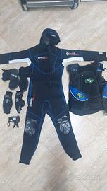 Muta Mares donna XS + GAV + Erogatore