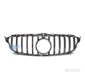 GRIGLIA MERCEDES CLASSE C W205 14-18 LOOK GTR NERO
