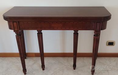 Consolle in legno massello