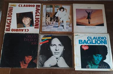 Lotto Vinili 33 giri Claudio Baglioni (10 LP)