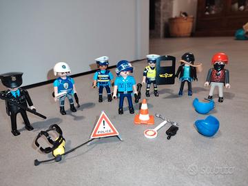 Playmobil Polizia City Action  Omini e Veicoli