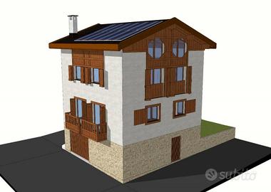 Casa indipendente di 202 m² con 3 locali e box aut