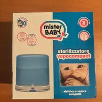 Sterilizzatore biberon  vapocompact mister baby