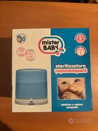 Sterilizzatore biberon  vapocompact mister baby