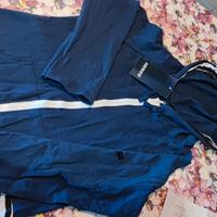 felpa con cappuccio cotone manica lunga