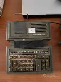 Calcolatrice Scrivente Vintage UNDERWOOD 400