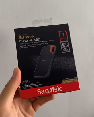 Ssd 1Tb mai usata completa di tutto