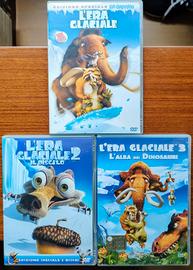 L'era Glaciale 1 , 2 e 3 in DVD