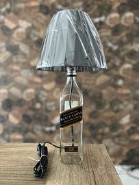 Lampada Whisky Black Label Abat Jour bottiglia