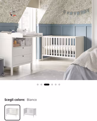 Lettino Sundvik Ikea