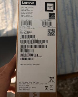 Lenovo V15 G5 IRL i5-13420H / 16GB RAM / 512GB SSD