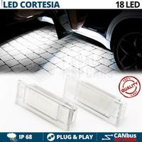 Luci CORTESIA LED PER Bmw X6 F16 Interne BIANCHE