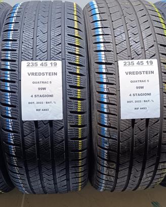 4 GOMME 235 45 19 VREDSTEIN 4 STAG RIF4493