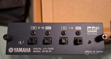 YAMAHA Scheda MY16-AT 16in/16out serie 01 LS9 DM