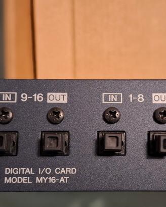 YAMAHA Scheda MY16-AT 16in/16out serie 01 LS9 DM