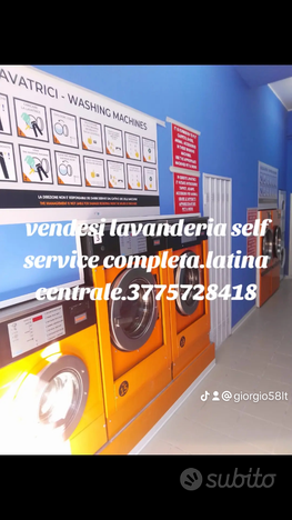 Lavanderia self service completa