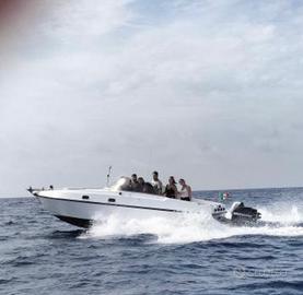 Barca Sidra futura 21 mercury 150cv semicabinata