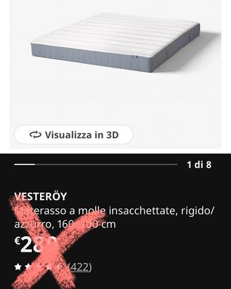 Letto + materasso IKEA