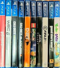Lotto dei migliori giochi PS4 - TUTTI ORIGiNALI