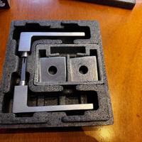 Maniglia metallo satinato