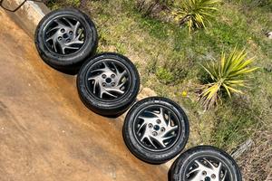 Fiat 600 sporting cerchi + gomme