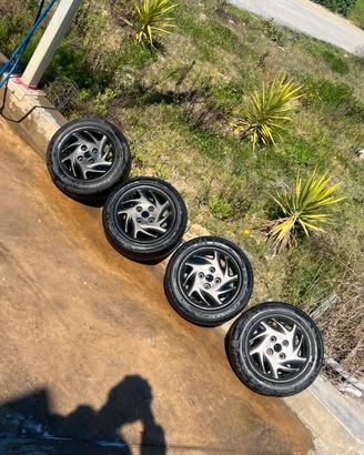 Fiat 600 sporting cerchi + gomme