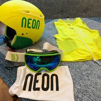 SCI-Casco maschera e paraschiena da bambino