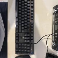 Combo Mouse & Tastiera Trust Gaming Azor