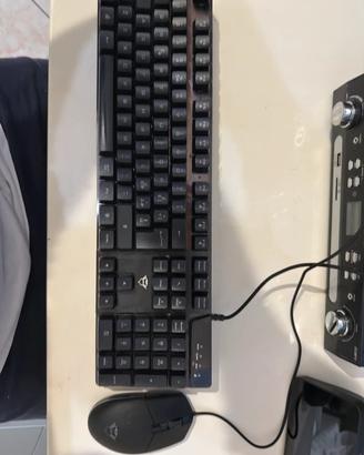Combo Mouse & Tastiera Trust Gaming Azor
