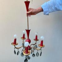 Lampadario a bracci retrò