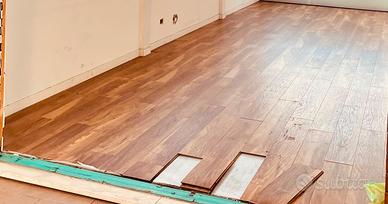 Parquet in Rovere pregiato, circa 40 mq