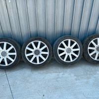 Cerchi e gomme invernali audi 5x112