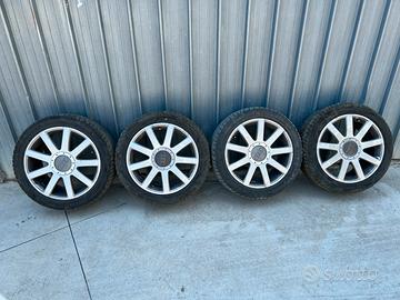 Cerchi e gomme invernali audi 5x112