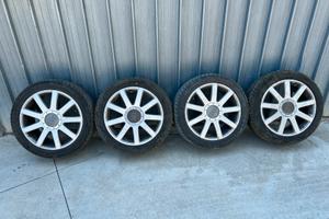 Cerchi e gomme invernali audi 5x112