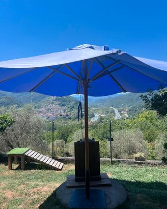 Ombrellone da giardino con base