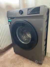 Lavatrice antracite Hisense 8kg