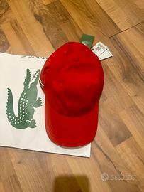 Cappello Lacoste Rosso