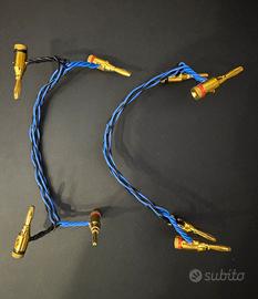 Coppia ponticelli Kimber Kable 4 TC e banane