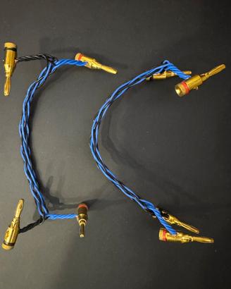 Coppia ponticelli Kimber Kable 4 TC e banane
