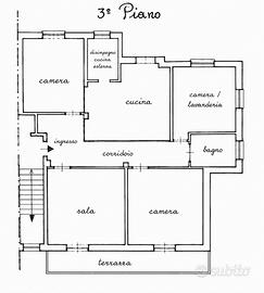 Appartamento 140 mq Sassari - Via Prati -