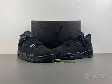 Jordan 4 Black Cat Taglia 44
