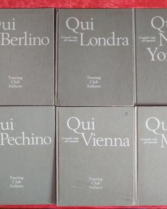 le grandi citta del mondo - collezione 6 volumi - 
