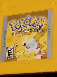 Pokémon special Pikachu yellow game boy 