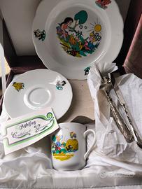 Servizio per bimbo anni '70 Arghifug nuovo